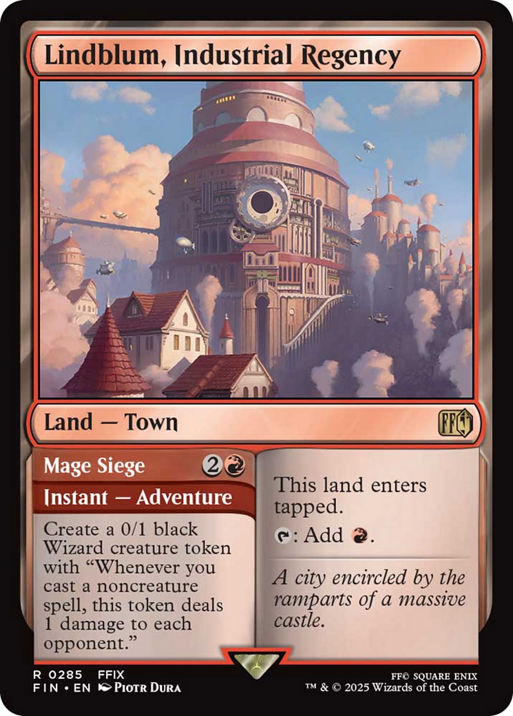 Lindblum, Industrial Regency [FINAL FANTASY] | Gear Gaming Bentonville