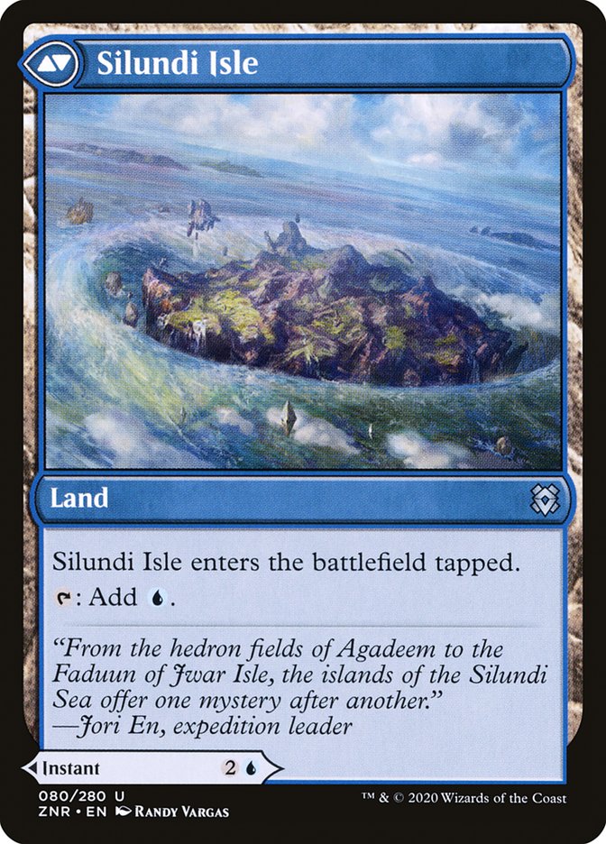 Silundi Vision // Silundi Isle [Zendikar Rising] | Gear Gaming Bentonville
