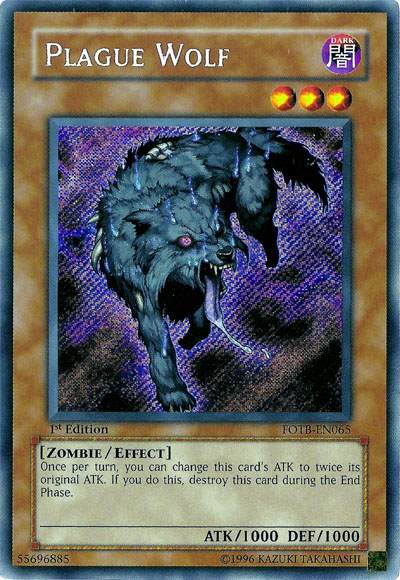 Plague Wolf [FOTB-EN065] Secret Rare | Gear Gaming Bentonville