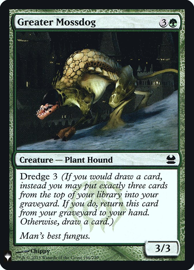 Greater Mossdog [Mystery Booster] | Gear Gaming Bentonville