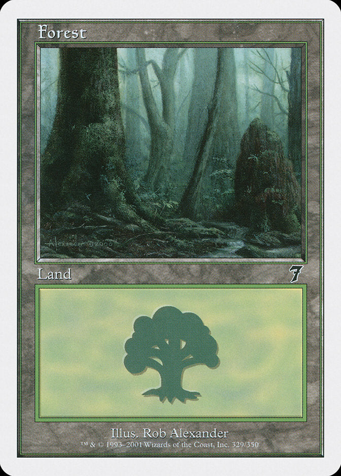 Forest (329) [Seventh Edition] | Gear Gaming Bentonville