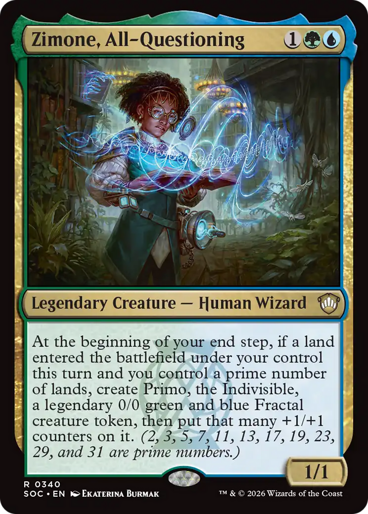 Zimone, All-Questioning [Secrets of Strixhaven Commander] | Gear Gaming Bentonville