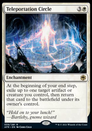 Teleportation Circle (Promo Pack) [Dungeons & Dragons: Adventures in the Forgotten Realms Promos] | Gear Gaming Bentonville