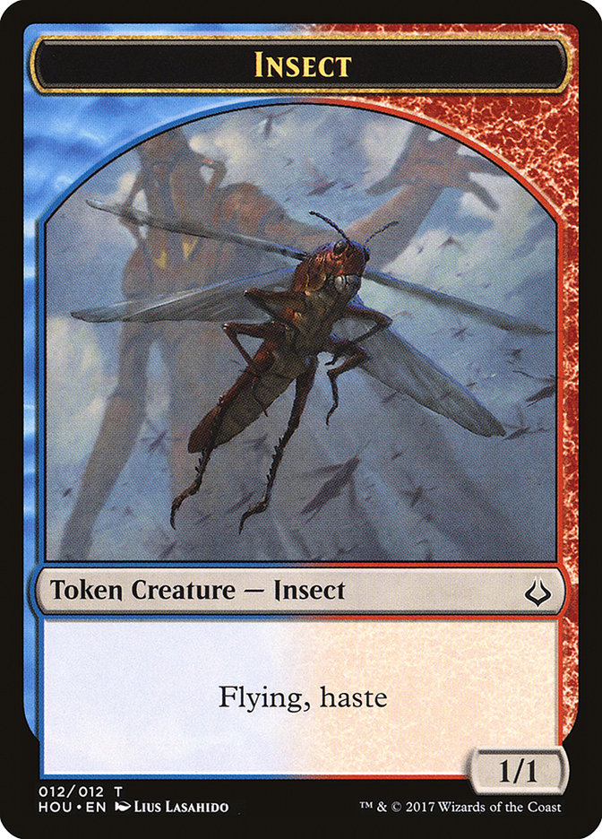 Champion of Wits // Insect Double-Sided Token [Hour of Devastation Tokens] | Gear Gaming Bentonville