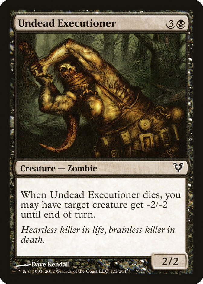 Undead Executioner [Avacyn Restored] | Gear Gaming Bentonville