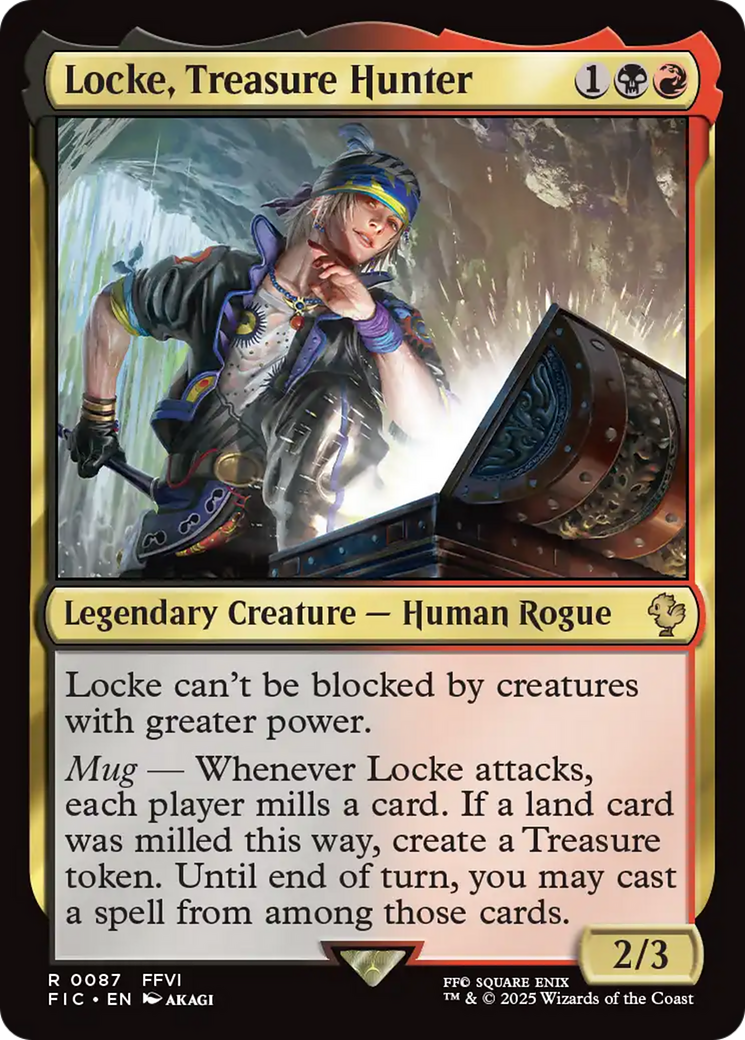 Locke, Treasure Hunter [FINAL FANTASY Commander] | Gear Gaming Bentonville