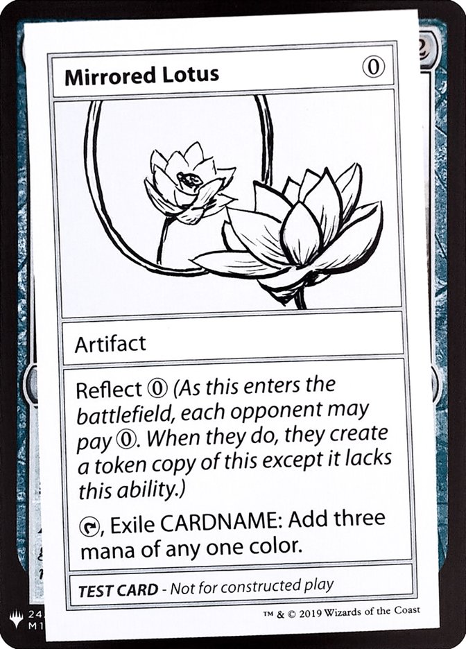 Mirrored Lotus [Mystery Booster Playtest Cards] | Gear Gaming Bentonville