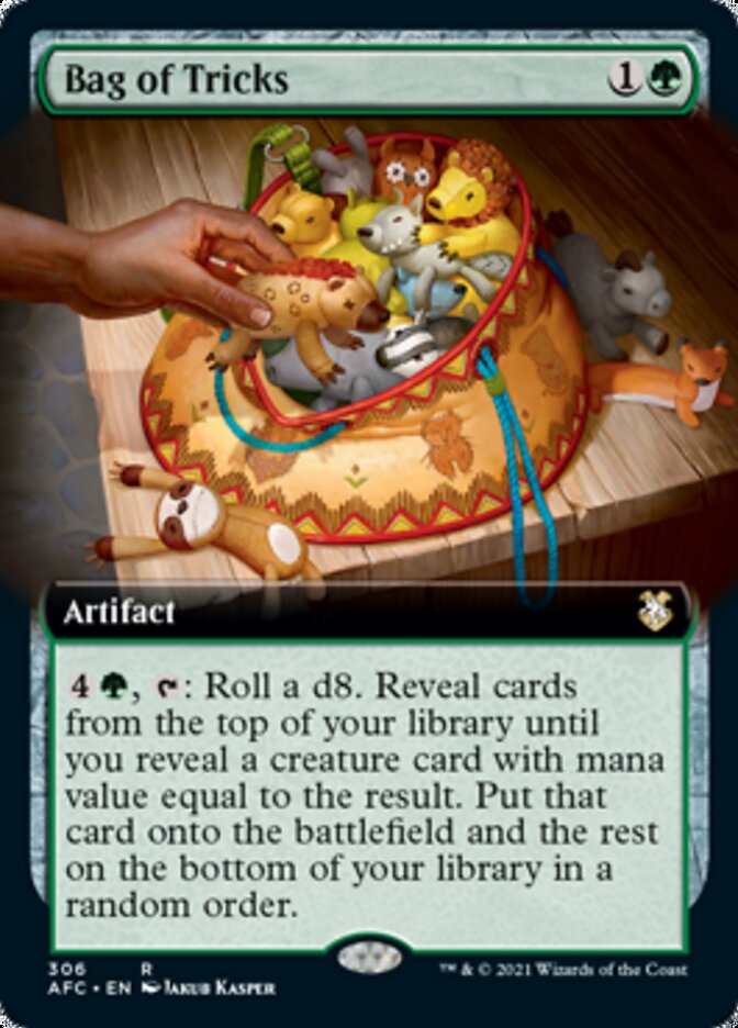 Bag of Tricks (Extended Art) [Dungeons & Dragons: Adventures in the Forgotten Realms Commander] | Gear Gaming Bentonville