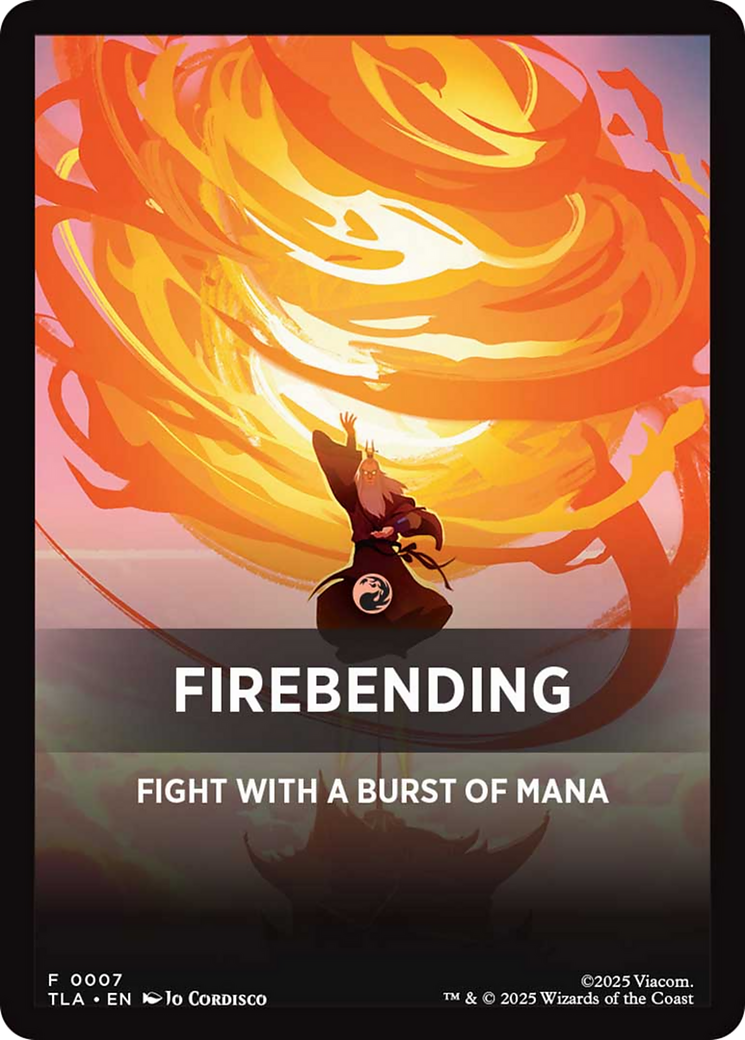 Firebending Theme Card [Avatar: The Last Airbender] | Gear Gaming Bentonville
