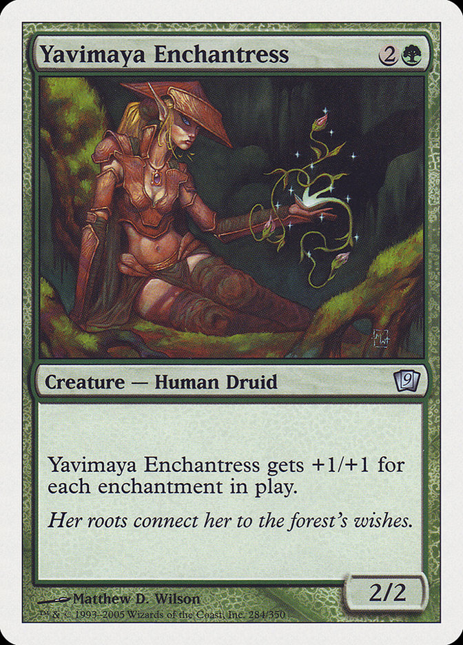 Yavimaya Enchantress [Ninth Edition] | Gear Gaming Bentonville