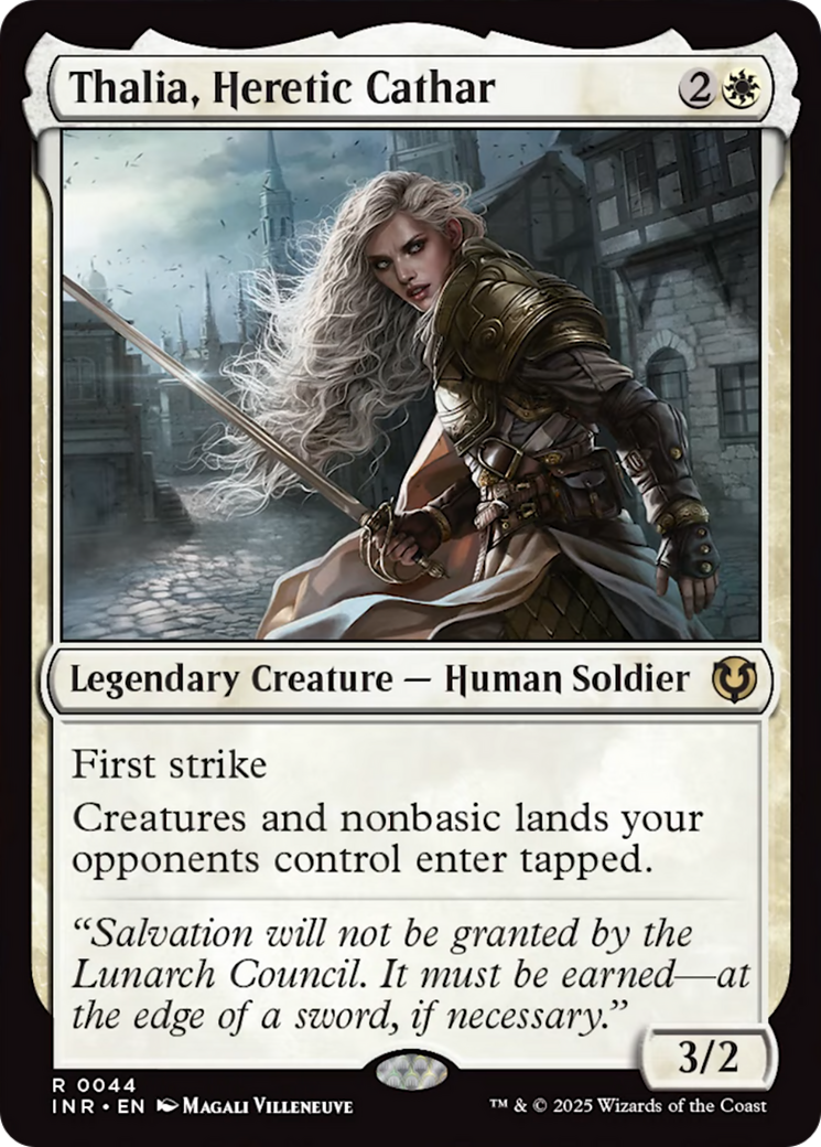 Thalia, Heretic Cathar [Innistrad Remastered] | Gear Gaming Bentonville