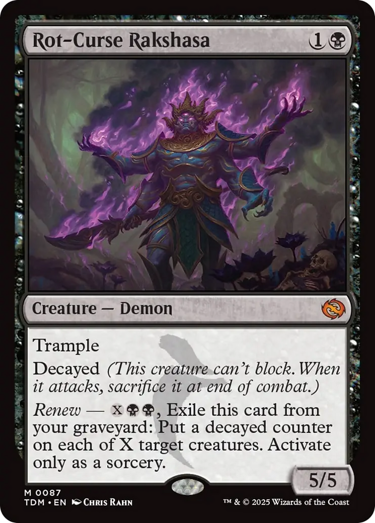 Rot-Curse Rakshasa [Tarkir: Dragonstorm] | Gear Gaming Bentonville