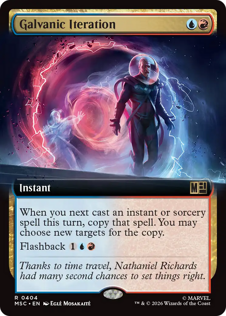 Galvanic Iteration (Extended Art) [Marvel Super Heroes Commander] | Gear Gaming Bentonville
