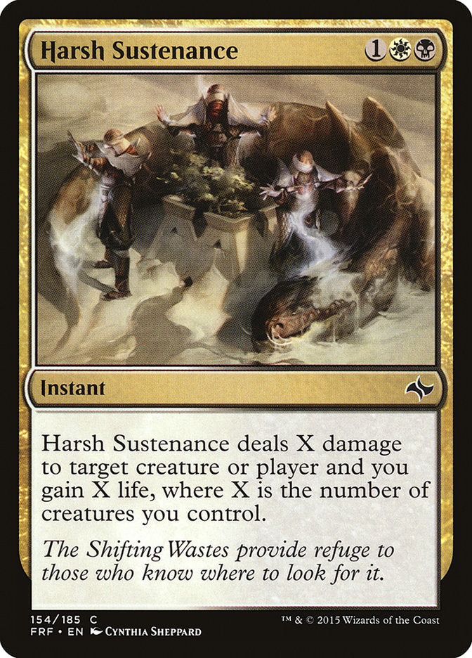 Harsh Sustenance [Fate Reforged] | Gear Gaming Bentonville
