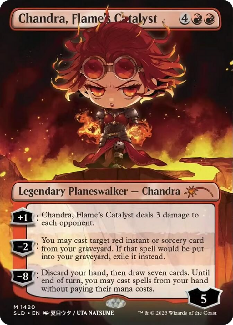 Chandra, Flame's Catalyst (Rainbow Foil) [Secret Lair Drop Series] | Gear Gaming Bentonville