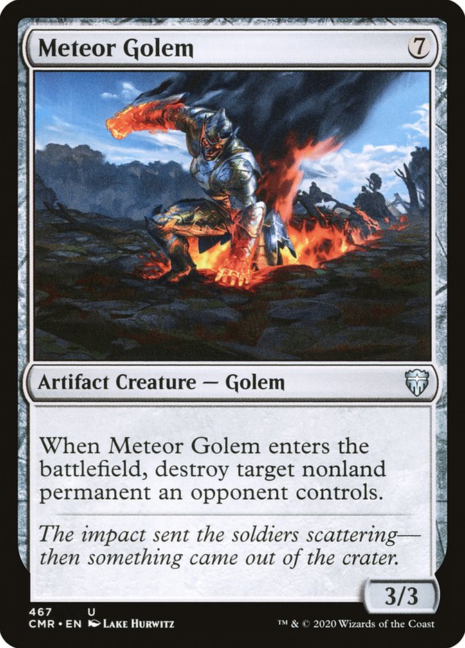 Meteor Golem (467) [Commander Legends] | Gear Gaming Bentonville