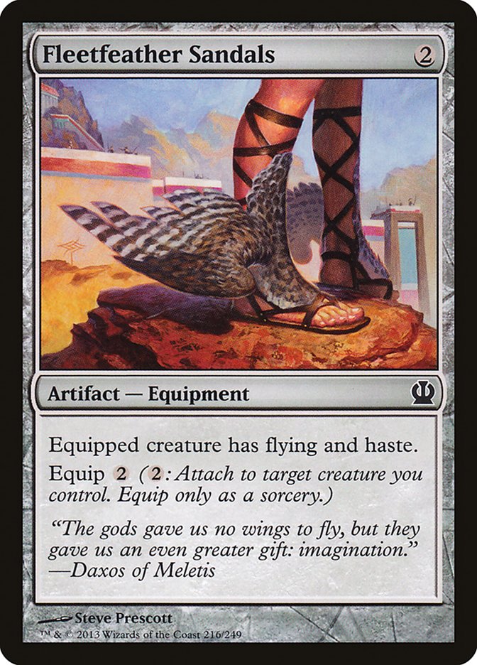 Fleetfeather Sandals [Theros] | Gear Gaming Bentonville