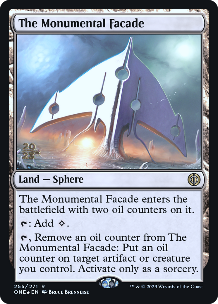 The Monumental Facade [Phyrexia: All Will Be One Prerelease Promos] | Gear Gaming Bentonville