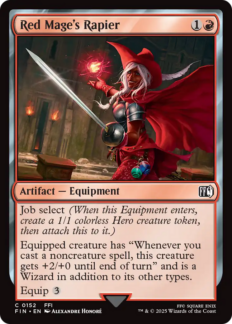 Red Mage's Rapier [FINAL FANTASY] | Gear Gaming Bentonville