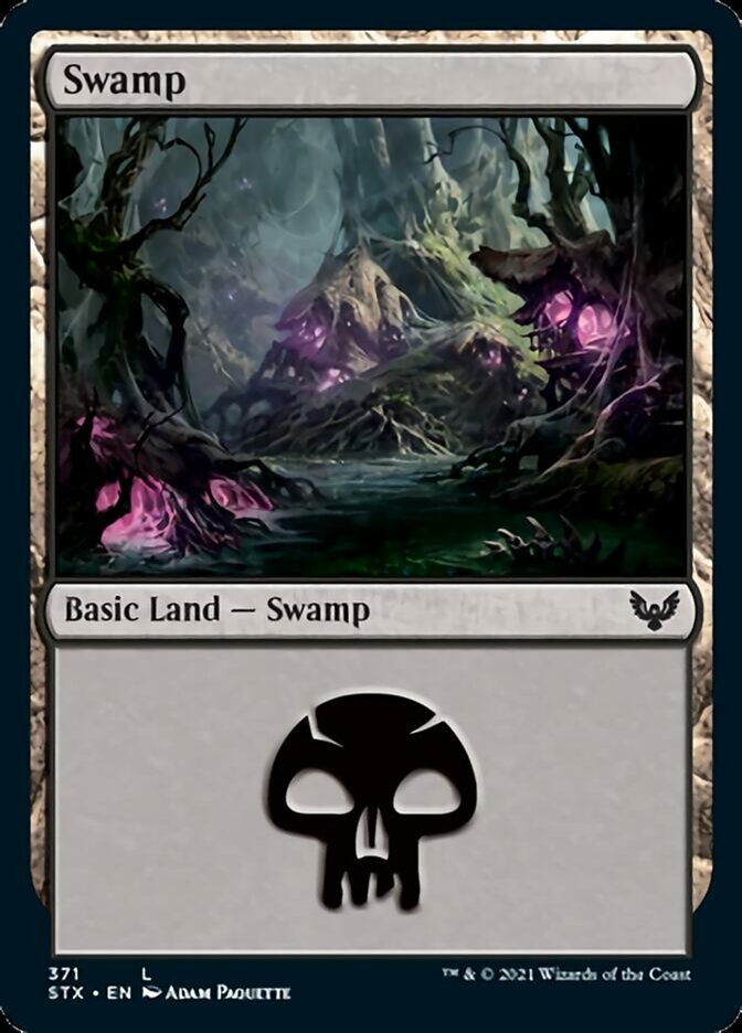 Swamp (371) [Strixhaven: School of Mages] | Gear Gaming Bentonville