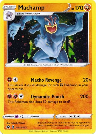 Machamp (SWSH053) [Sword & Shield: Black Star Promos] | Gear Gaming Bentonville