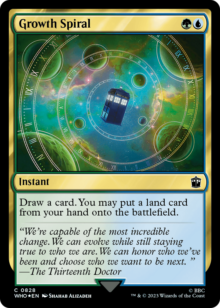 Growth Spiral (Surge Foil) [Doctor Who] | Gear Gaming Bentonville