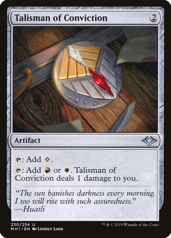 Talisman of Conviction [Modern Horizons] | Gear Gaming Bentonville