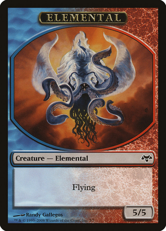 Elemental Token [Eventide Tokens] | Gear Gaming Bentonville