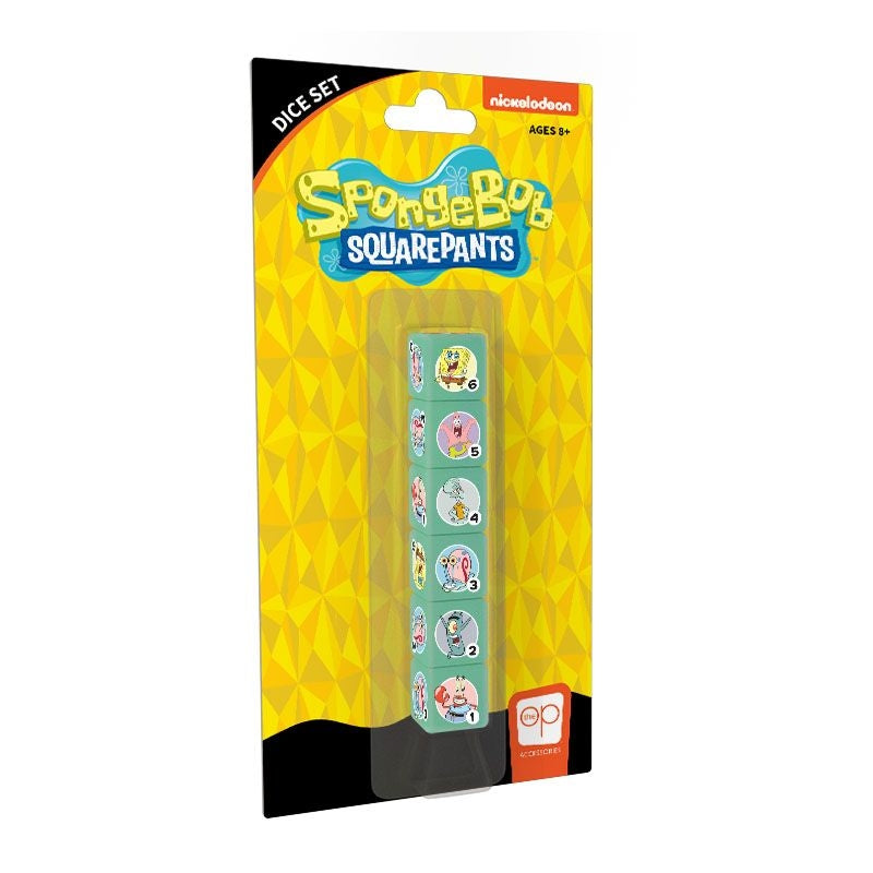 SpongeBob Squarepants Dice set | Gear Gaming Bentonville
