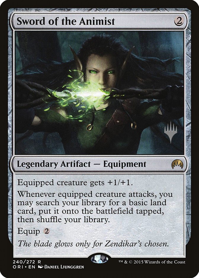 Sword of the Animist [Magic Origins Promos] | Gear Gaming Bentonville
