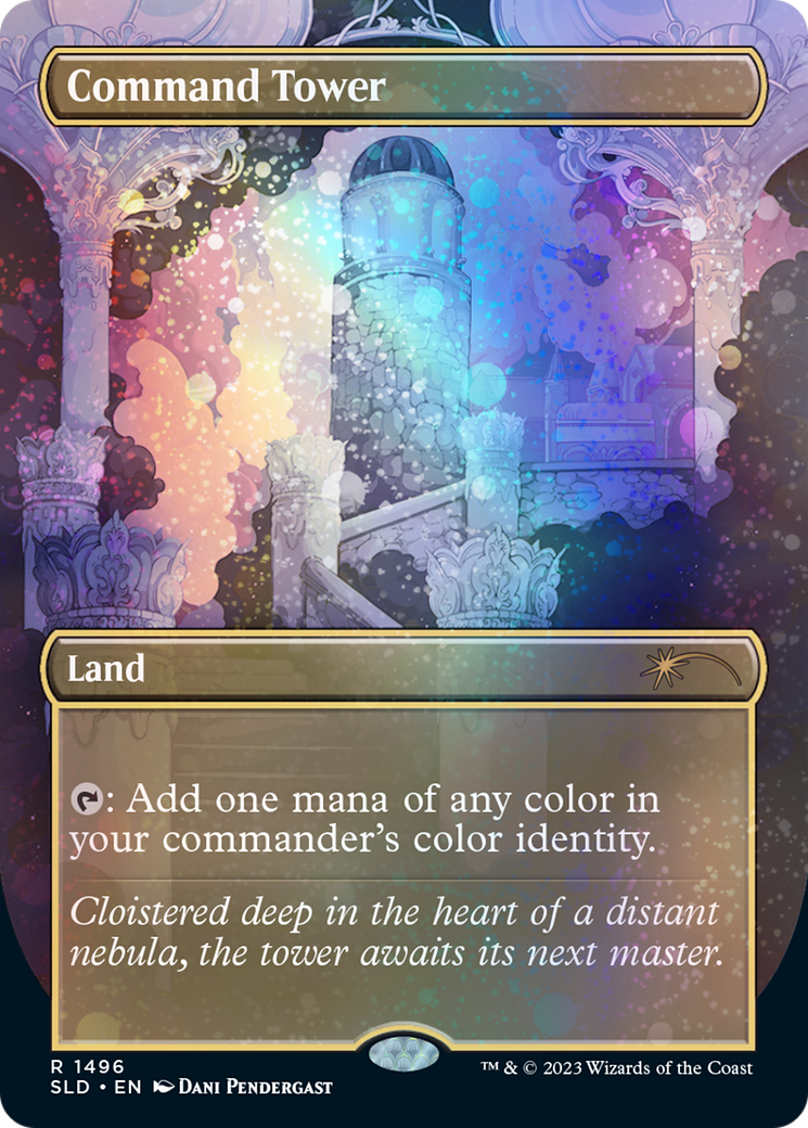 Command Tower (1697) (Rainbow Foil) [Secret Lair Drop Series] | Gear Gaming Bentonville