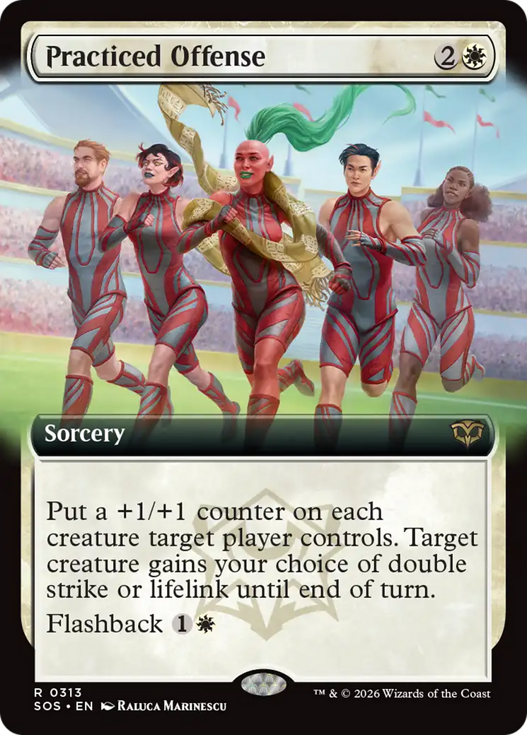 Practiced Offense (Extended Art) [Secrets of Strixhaven] | Gear Gaming Bentonville