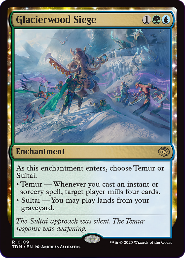 Glacierwood Siege [Tarkir: Dragonstorm] | Gear Gaming Bentonville