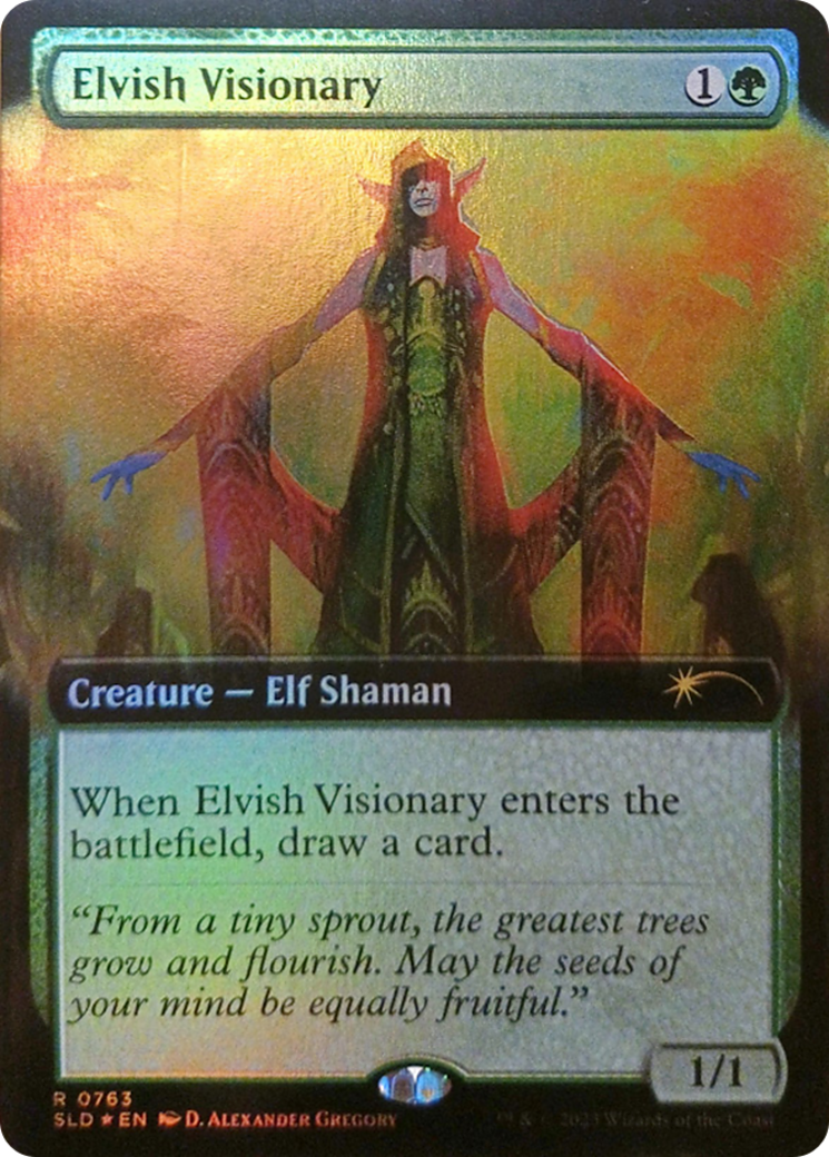 Elvish Visionary (Extended Art) [Secret Lair Drop Series] | Gear Gaming Bentonville