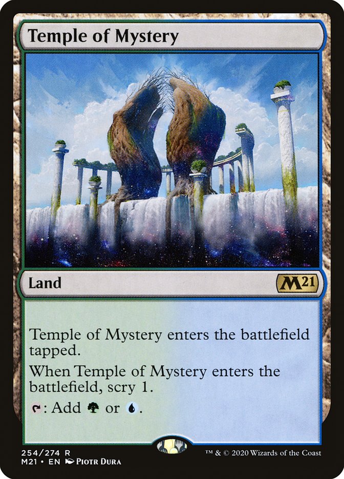 Temple of Mystery [Core Set 2021] | Gear Gaming Bentonville