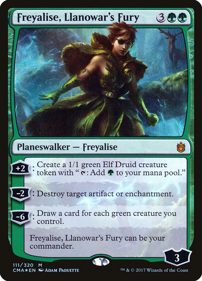 Freyalise, Llanowar's Fury [Commander Anthology] | Gear Gaming Bentonville