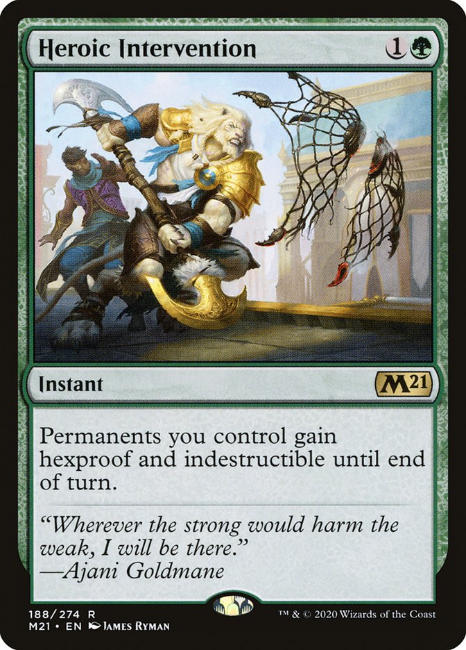 Heroic Intervention [Core Set 2021] | Gear Gaming Bentonville