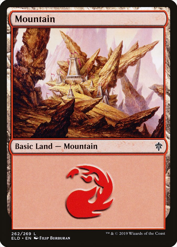 Mountain (262) [Throne of Eldraine] | Gear Gaming Bentonville