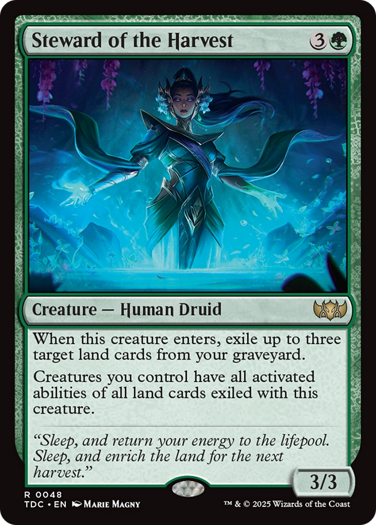 Steward of the Harvest [Tarkir: Dragonstorm Commander] | Gear Gaming Bentonville