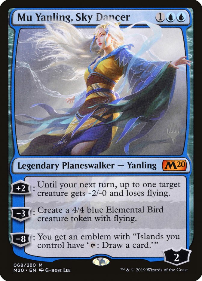Mu Yanling, Sky Dancer (Promo Pack) [Core Set 2020 Promos] | Gear Gaming Bentonville