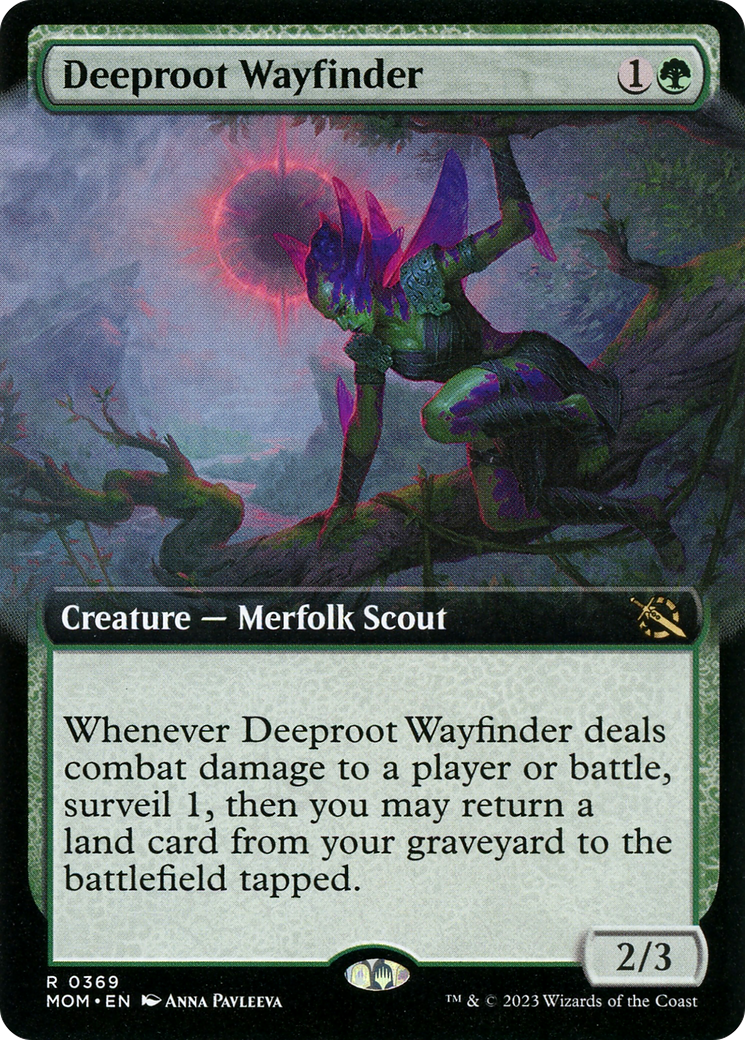 Deeproot Wayfinder (Extended Art) [March of the Machine] | Gear Gaming Bentonville