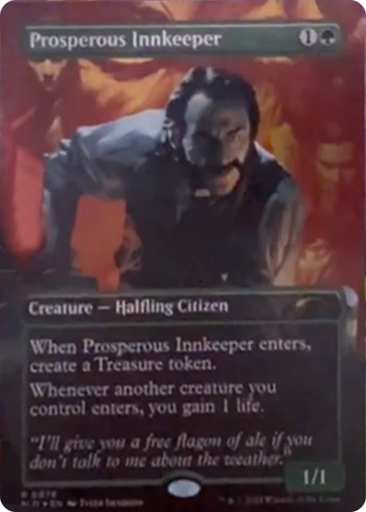 Prosperous Innkeeper (Rainbow Foil) [Secret Lair Drop Series] | Gear Gaming Bentonville