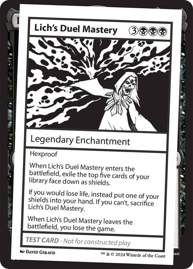 Lich's Duel Mastery [Mystery Booster 2 Playtest Cards] | Gear Gaming Bentonville