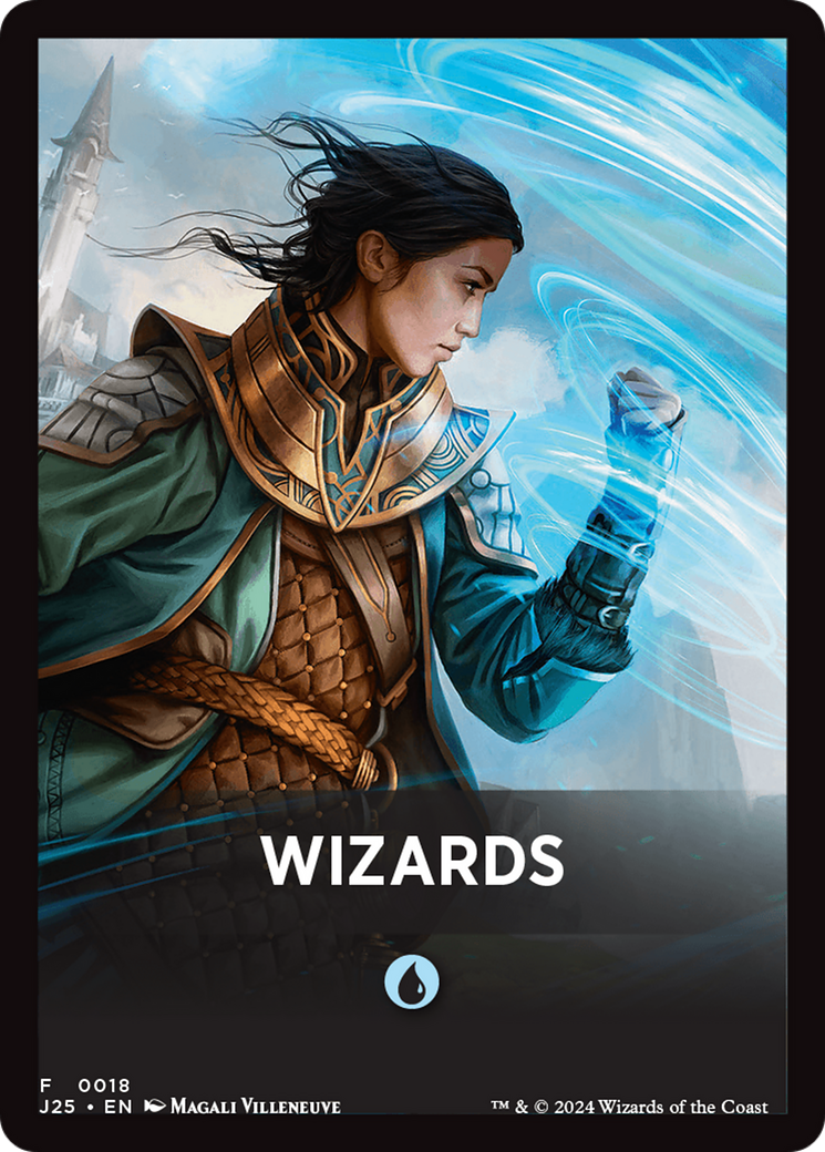 Wizards Theme Card [Foundations Jumpstart Front Cards] | Gear Gaming Bentonville