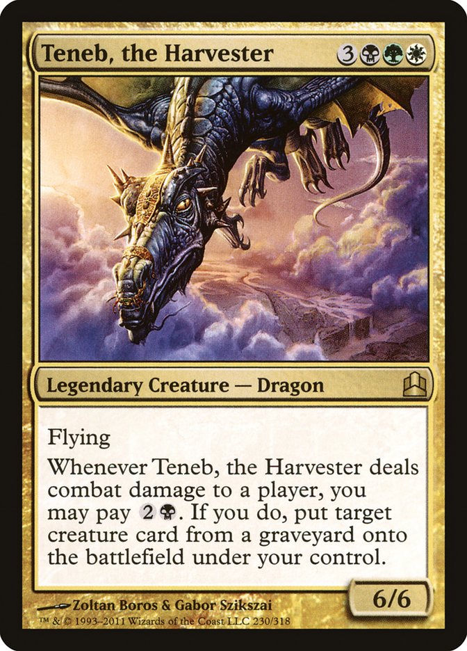 Teneb, the Harvester [Commander 2011] | Gear Gaming Bentonville