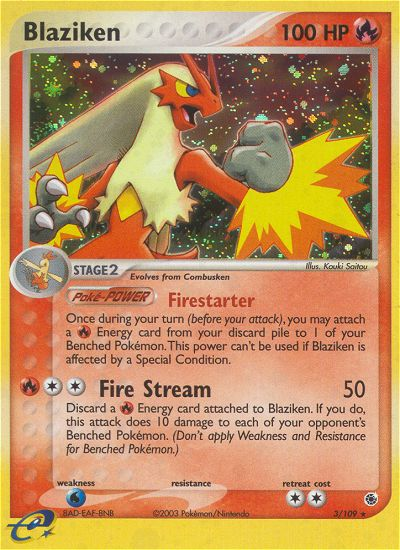 Blaziken (3/109) [EX: Ruby & Sapphire] | Gear Gaming Bentonville