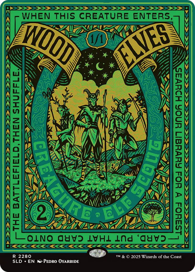 Wood Elves (2280) [Secret Lair Drop Series] | Gear Gaming Bentonville