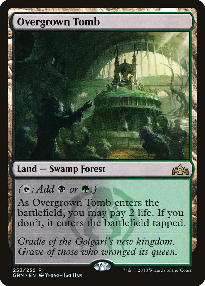 Overgrown Tomb [Guilds of Ravnica] | Gear Gaming Bentonville