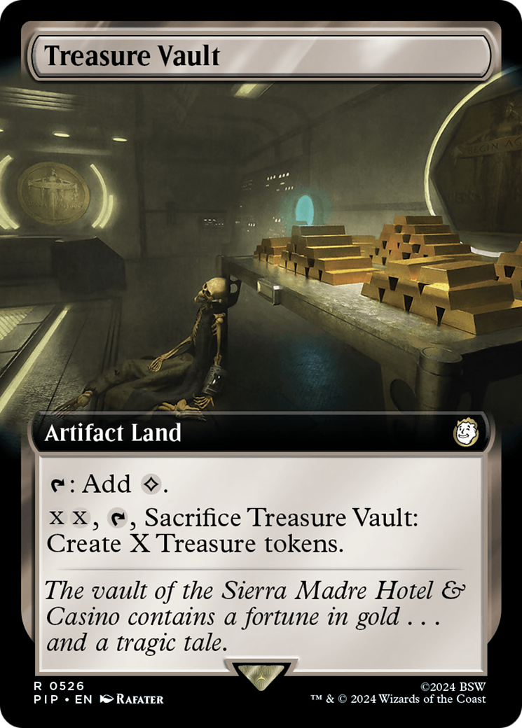 Treasure Vault (Extended Art) [Fallout] | Gear Gaming Bentonville