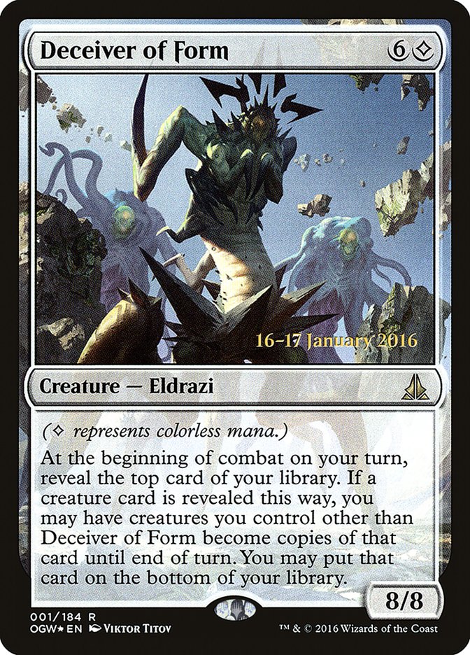Deceiver of Form [Oath of the Gatewatch Prerelease Promos] | Gear Gaming Bentonville